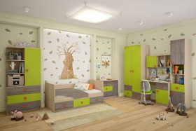 Детская комната Пуговка в Чебоксарах - cheboksary.katalogmebeli.com | фото