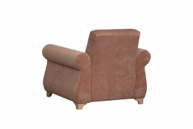 Кресло для отдыха "Порто" (велюр киви корица / микровельвет крем) в Чебоксарах - cheboksary.katalogmebeli.com | фото 6