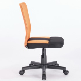 Кресло компактное BRABIX Smart MG-313 (черный, оранжевый) в Чебоксарах - cheboksary.katalogmebeli.com | фото 2
