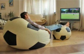 Кресло-Мяч Футбол в Чебоксарах - cheboksary.katalogmebeli.com | фото 2