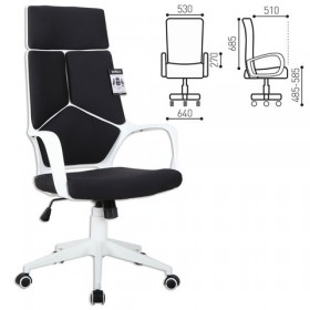 Кресло офисное BRABIX Prime EX-515 (черная ткань) в Чебоксарах - cheboksary.katalogmebeli.com | фото
