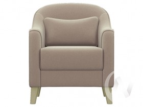 Кресло отдыха Комфорт-4 (бесцветный лак/CATANIA LATTE) в Чебоксарах - cheboksary.katalogmebeli.com | фото 2