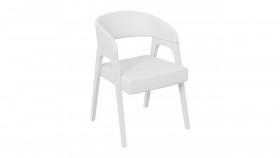 Кресло «Техас 1» (Белый матовый/Экокожа Белый №66) в Чебоксарах - cheboksary.katalogmebeli.com | фото