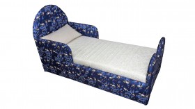Кровать детская Соня (Печать Панда синий., 1 категория) в Чебоксарах - cheboksary.katalogmebeli.com | фото