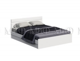 Кровать Нэнси New 1,4м (Белый/белый глянец) в Чебоксарах - cheboksary.katalogmebeli.com | фото