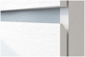 Модульная система "Токио" Пенал Белый текстурный / Белый текстурный в Чебоксарах - cheboksary.katalogmebeli.com | фото 3