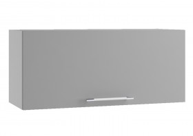 Ройс ПГ 800 Шкаф верхний горизонтальный (Графит софт/корпус Серый) в Чебоксарах - cheboksary.katalogmebeli.com | фото