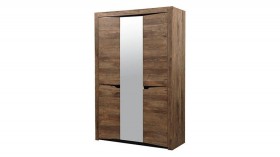 Шкаф для одежды "Лючия" (3-х дв.) (кейптаун/зеркало) в Чебоксарах - cheboksary.katalogmebeli.com | фото