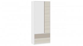 Шкаф для одежды комбинированный «Сканди» Дуб Гарден/Белый/Глиняный серый в Чебоксарах - cheboksary.katalogmebeli.com | фото